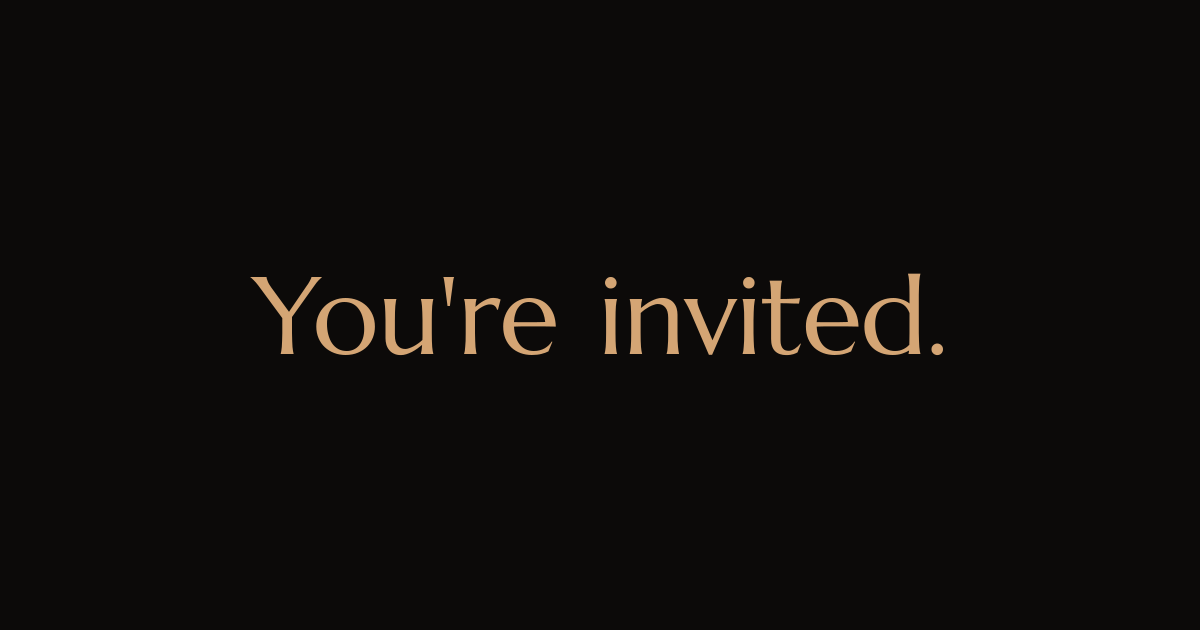 Formal Invitation scrollgram preview